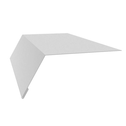 Preview: Traufblech oben 2 m - 70 x 125 mm - 0,50 mm - 185 g/m² Alu-Zink-Legierung